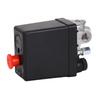 Air Compressor Pressure Switch ABS Stainless Steel Precise Automatic Control Vertical 4 Way Switch AC240V