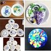 Disposable DIY Painting Plates for Kindergarten Art Activities