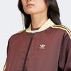Adidas Originals Three Stripe Color Block Zip Langarmjacke Damenjacke Braun IR6085