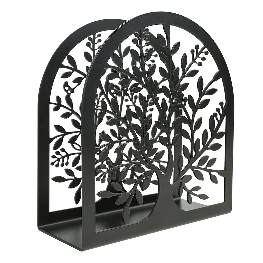 Fristående Pappershållareställ Metall Servetthållare För Kök Matsalsbord Organisation Vertikalt Pappershanddukställ