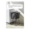 Foldable High Floor Laundry Basket Tower Large Capacity Black Yamazaki Jitsugyo 35L Laundry Box Basket Laundry Basket Laundry Rack Laundry Storage