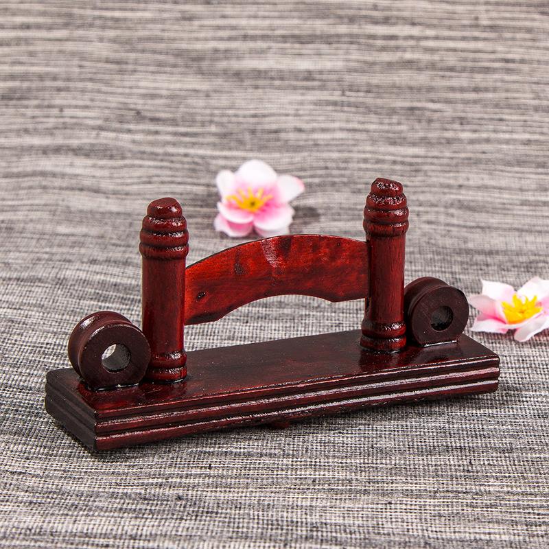 1PC Chinese Style Handmade Wood/Silk/Paper/Lace Folding Fan Rack Display Stand Wooden