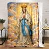 Heavenly Angelic Figure with CrownFlannel blanket for bedroom, living room, sofa, and nap