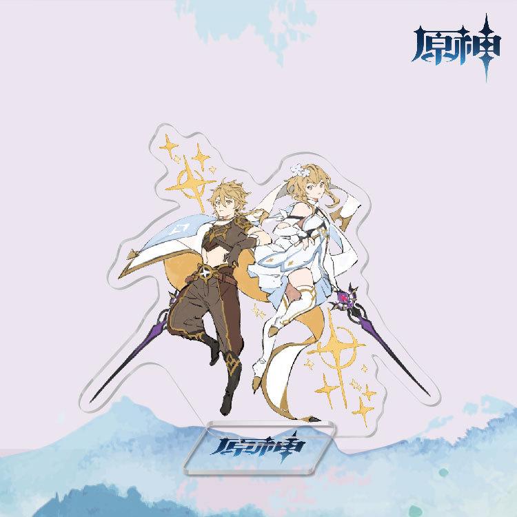 Spiel Modell Impact Acryl Cosplay Charakter Stand Acryl Figur Stand bemalt Schreibtisch Dekor Ornament Geschenk