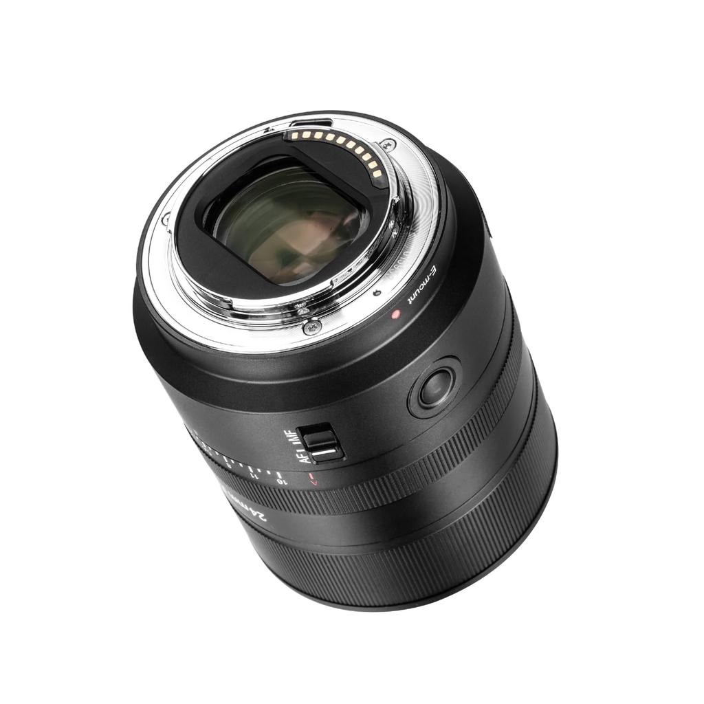 7artisans AF 24mm Prime Lens Sony E Compatible Autofocus Large Aperture STM Lens with Metal Stepless Aperture Ideal for Portrait and 7artisans F1.8