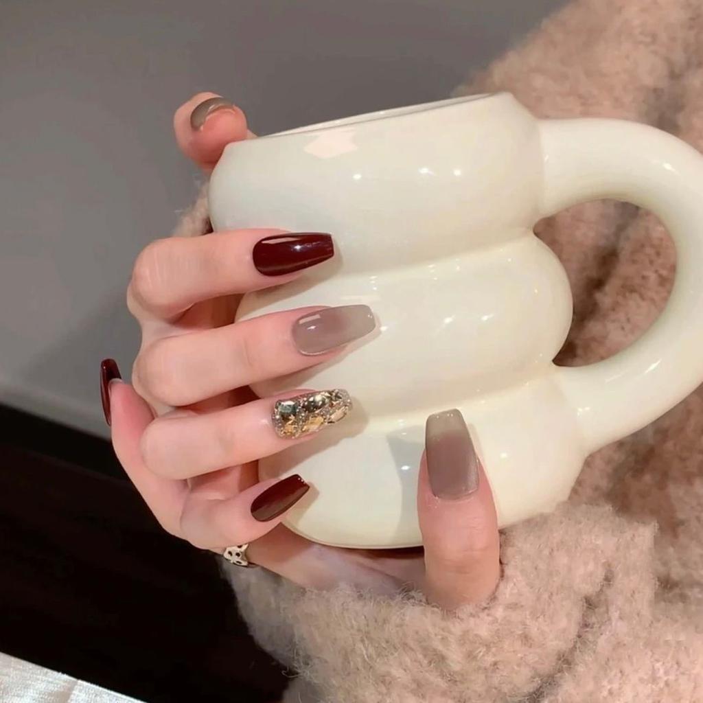 Pure Handmade Phototherapy Wearer Armor Goddess Coming Finished Product Reusable Nail Art Patch