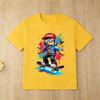 Roblox Blocky Gamer Print Kids TShirt Boys Girls Soft Cotton Summer Casual Short Sleeve Tops for Young Gamers