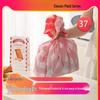 Xihe Disposable Square Tablecloth, Classic Red & White Check