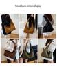 2025 Retro Woolen Women's Large Capacity Shoulder Tote Bag