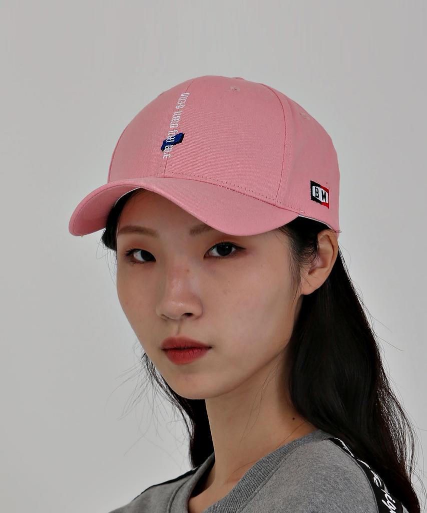 BEMIGHTY Hero Embroidered Ball Cap Pink