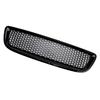 Gloss Black Front Bumper Honeycomb Grille Grill Fit Volvo S40 V50 2008-2012