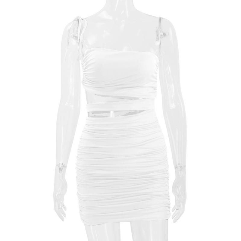 Spring and Summer New Women's Sexy Hollow Hip Dress