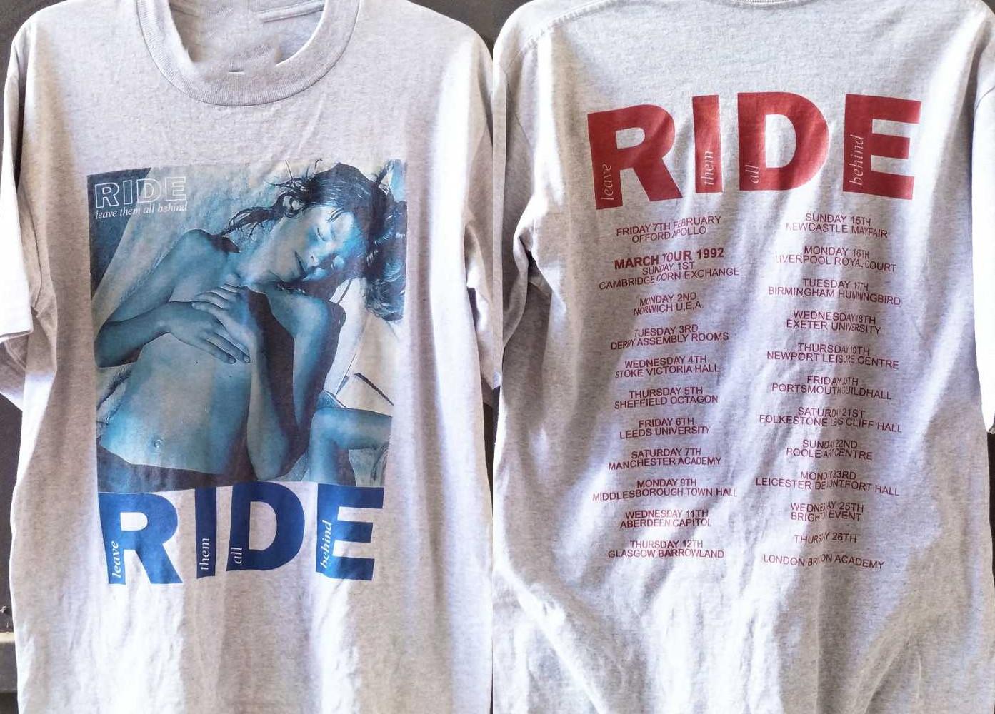Classic Ride Band Leave Them All Behind UnisexShirt20D947 XL