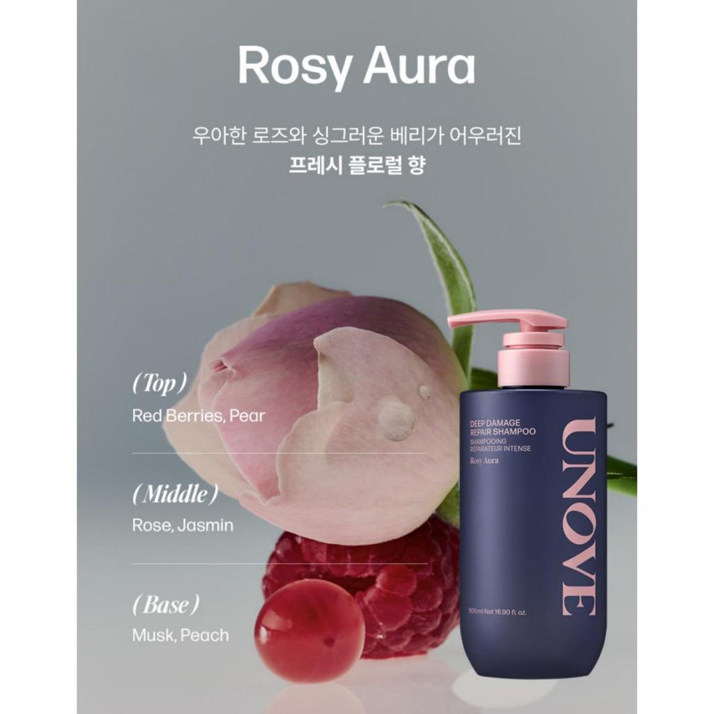 Unove Tiefenreparatur Shampoo 500ml + Treatment EX 320ml