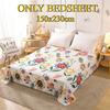 Bed Sheets Skin-friendly Brushed  Thickened Double Single Bed Multi-specification Sheets for All Seasons