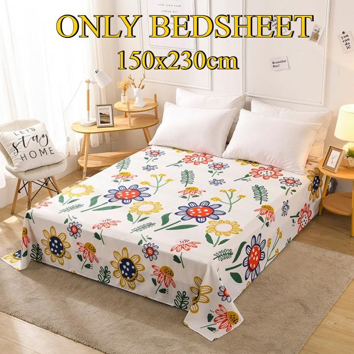 Bed Sheets Skin-friendly Brushed  Thickened Double Single Bed Multi-specification Sheets for All Seasons