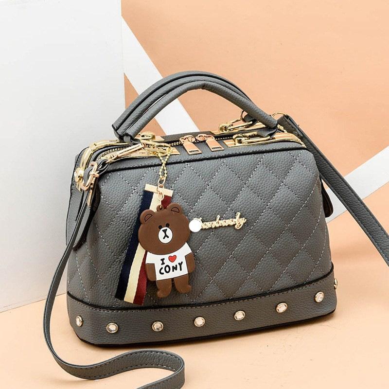 Small Female Fragrance Bag  Boston Shoulder Bags  New Fashion