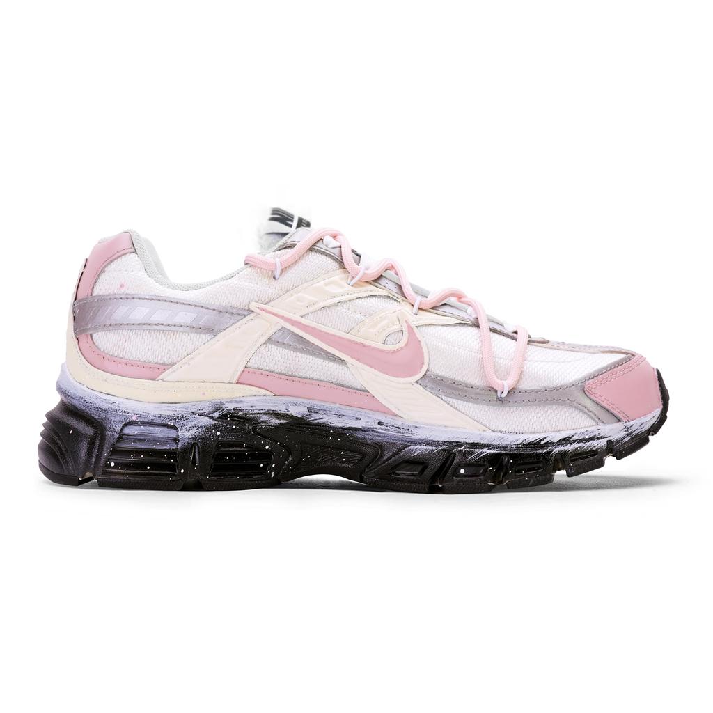 Nike Initiator Cushioning Low top Casual Running Shoes Women's Silver Pink IB4339-001(Team1790-)