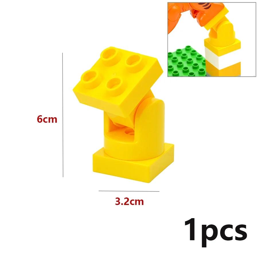 Nagy méretű csúszda, verseny, futópálya, labda, tégla, nagy részecske, építőkocka, tölcsér, csúszda, labirintus, kiegészítők, gyerekjátékok, kompatibilis duploe-k