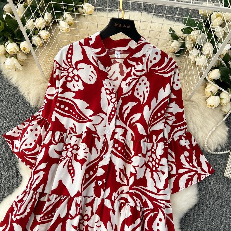 Женская одежда больших размеров с принтом Vestdios — фото 9