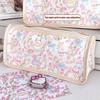 Cute Tulip Cat Bow Pen Bags Transparent Student Stationery Organizer Cartoon Pencil Case  Gifts
