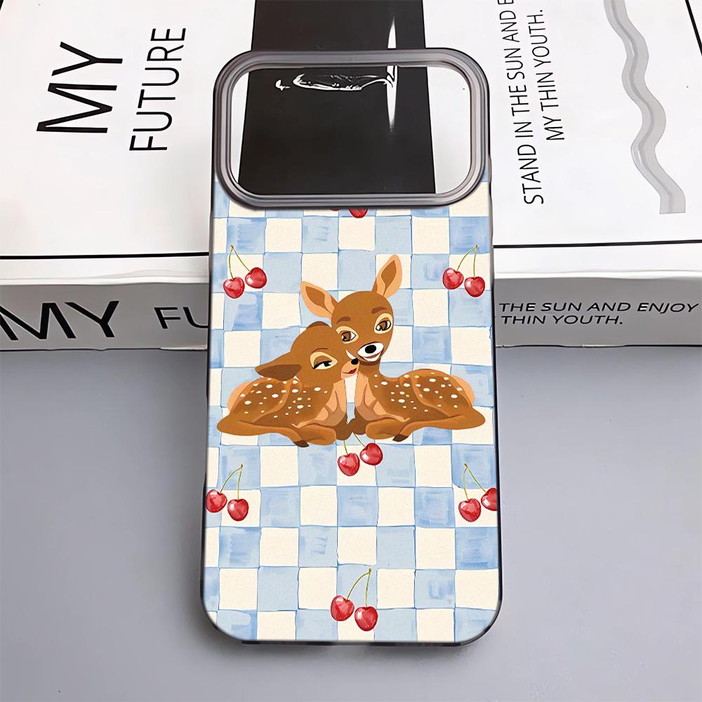 

Elegant Pink Deer Phone Case Phone Case For IPhone 17 Pro Max 17Air 11 13 12 14 15 16 Plus Soft Silicone Cover Case Funda iphone 17 ProMax