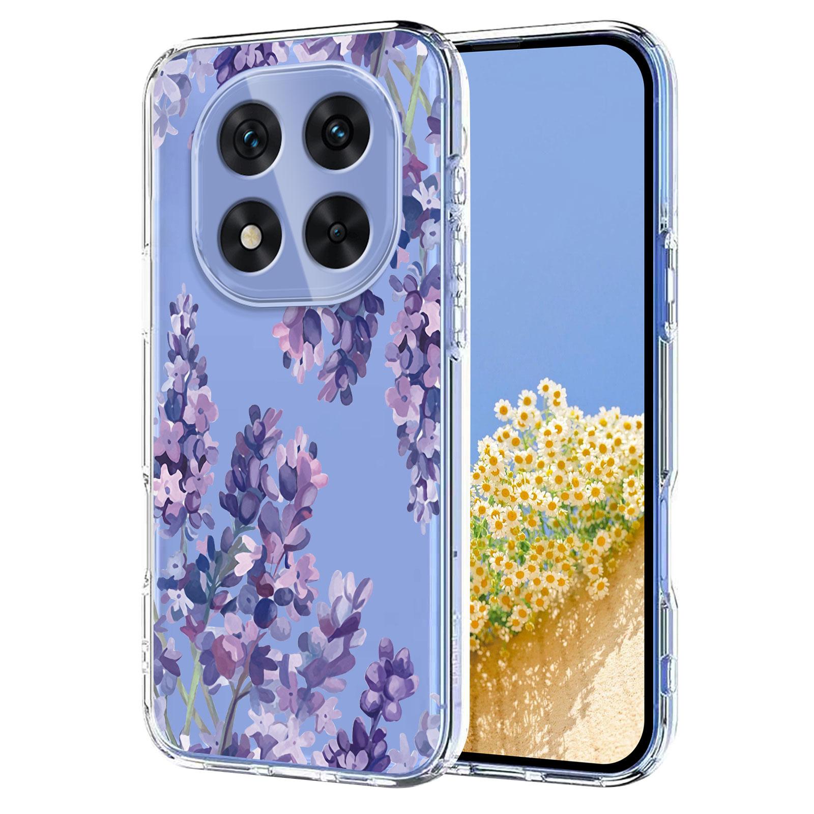 

For Xiaomi Redmi Note 14 Pro 4G Case Butterfly Floral Pattern Printing TPU Phone Back Cover