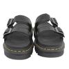 Pristine Dr.Martens Sandals MYLES Leather slide sandals black Women 23523001 Used