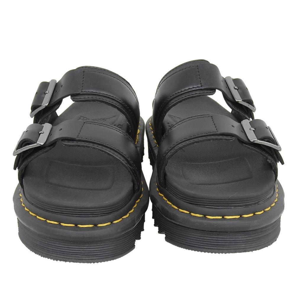 Pristine Dr.Martens Sandals MYLES Leather slide sandals black Women 23523001 Used