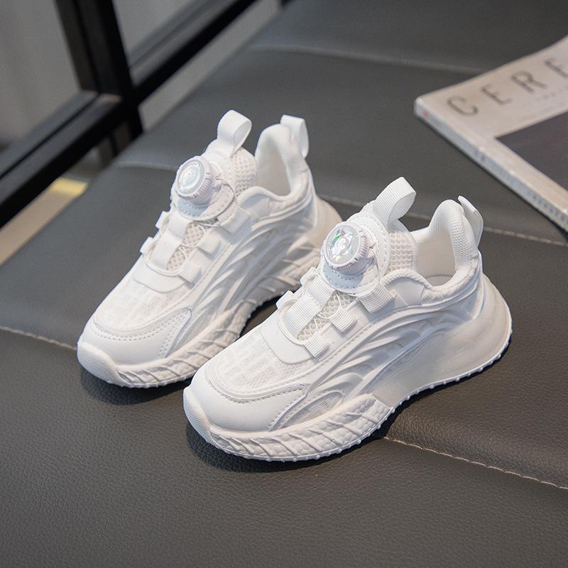 

Barabara boys shoes little white shoes 2025 spring and autumn new children s sports dad shoes middle and old boys students 31