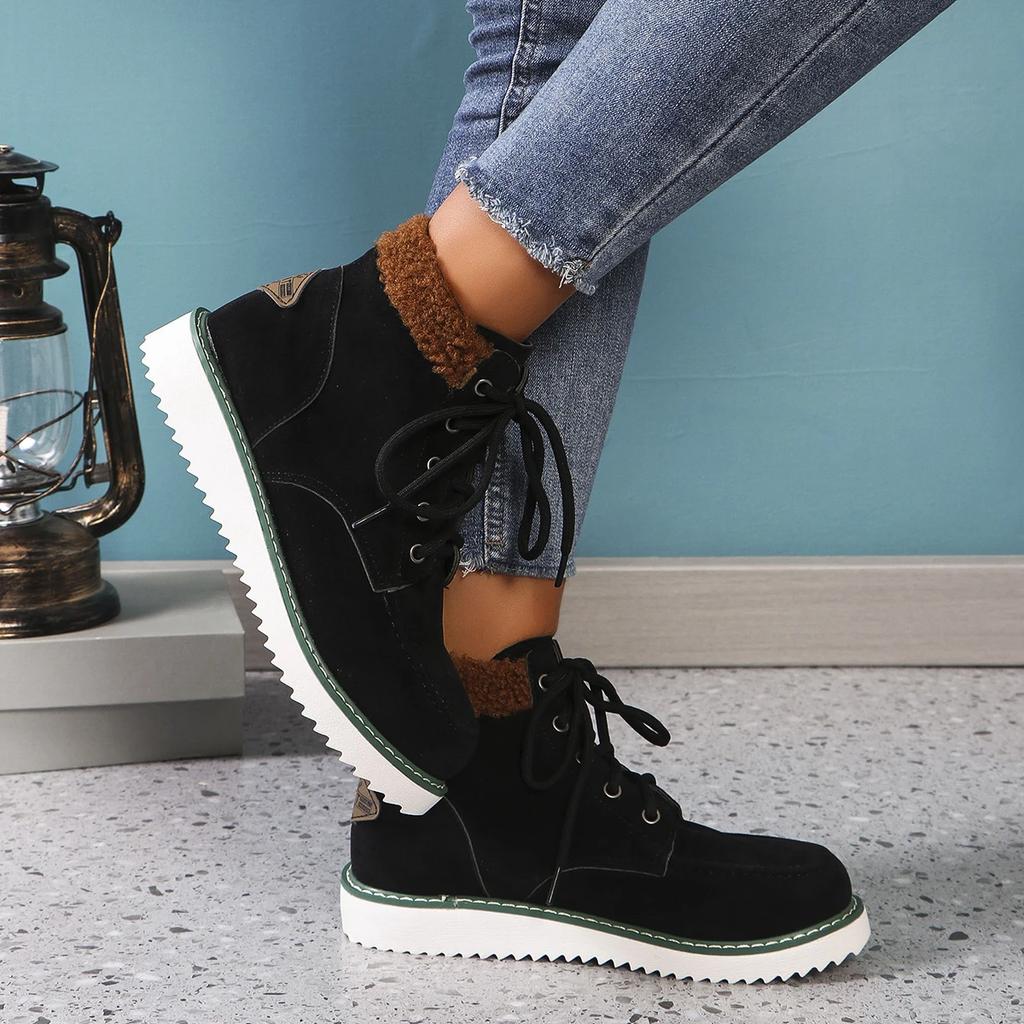 Fashion Women Snow Boots Winter 2024 Fashion Casual Warm Shoes for Women Slip On Lady Comfort Female Ankle Boot Footwear Botas De Mujer