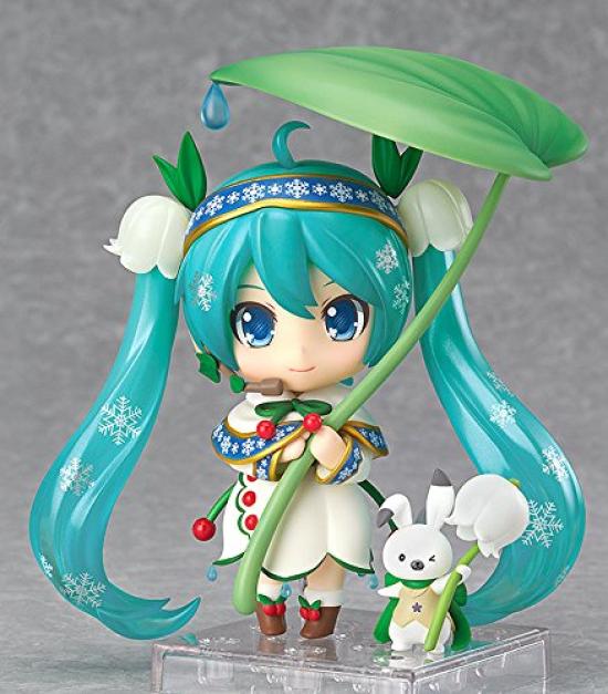 Nendoroid Character Vocal Series 01 Hatsune Miku Snow Miku Snow Bell Painted Movable Figure Ver. Non-scale ABS&PVC