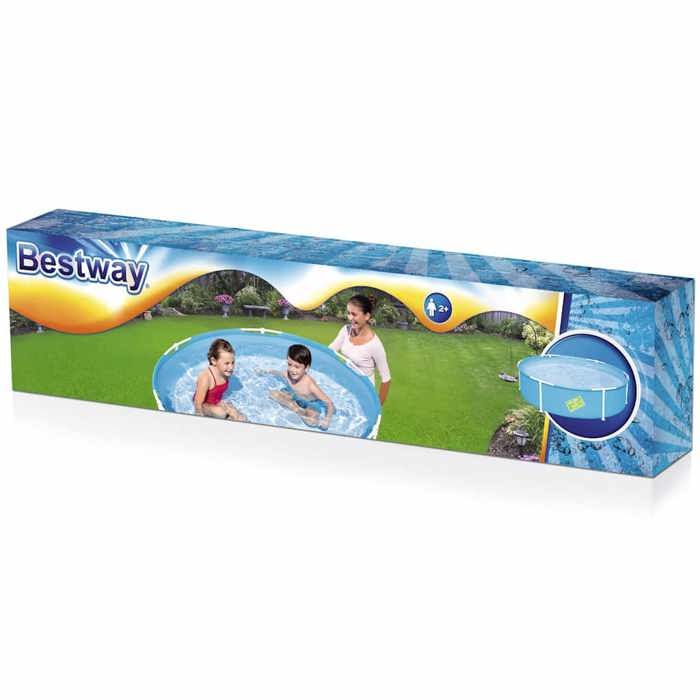 Piscine hors sol - BESTWAY - Mon premier cadre rond - Pour enfants - Bleu