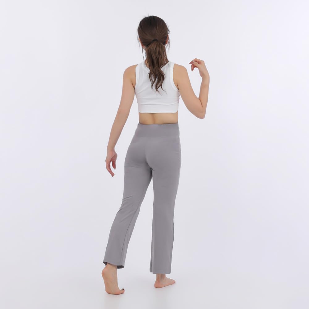 Cropped Yoga Perfect for Hot and the and Sizes Dusty Product Planet-C Planet-Casual Women's High-Waisted, Pants, Yoga, Dance, Running, Marathons,