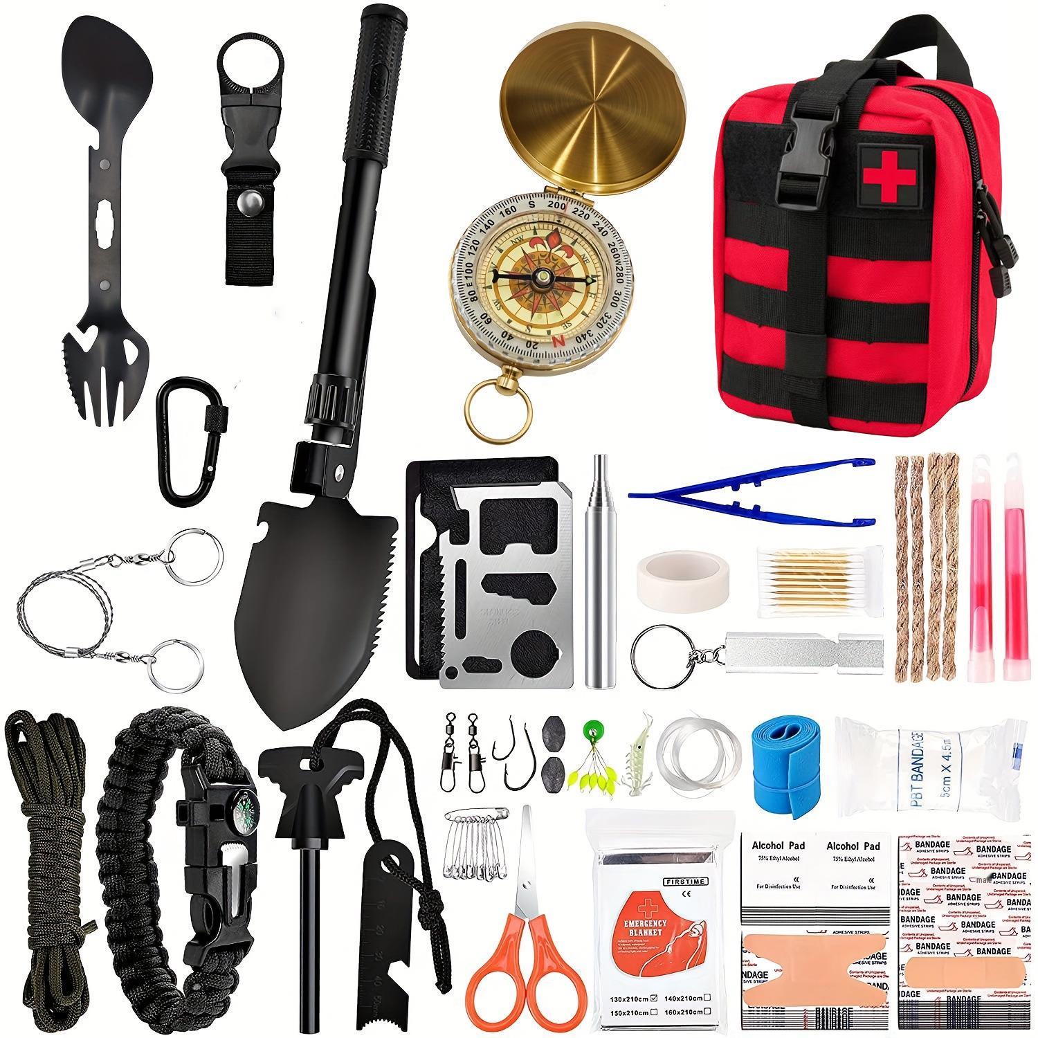 Multi-functional Outdoor First Aid & Camping Survival Kit