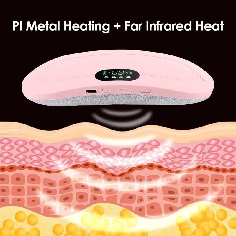 Warming Palace Belt Women Menstrual Heating Waist Massager Hot Compress Period Relief Belt Portable Intelligent Heating Massage Waist Belt