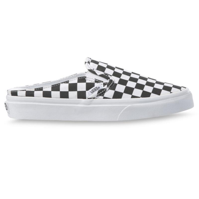 Vans Classic Slip on Plaid Unisex White/Black Vans VN0A4P3U5GU