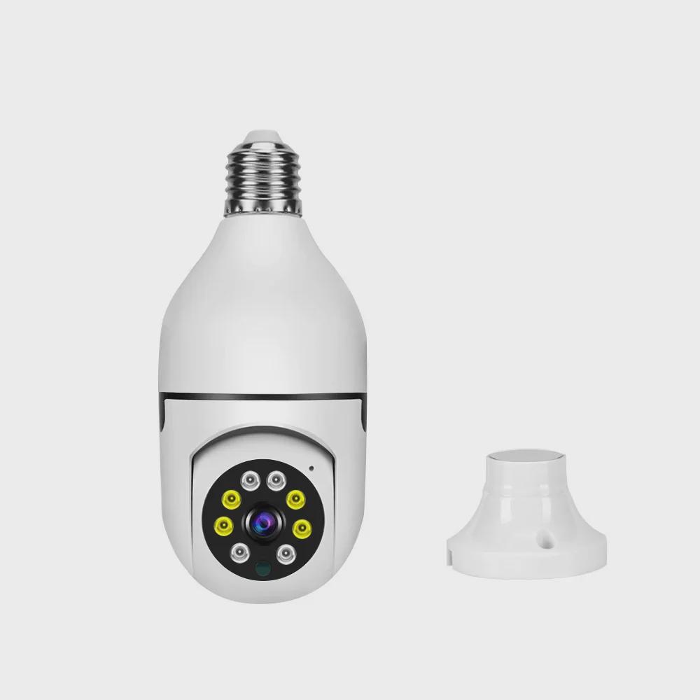 V380 Wireless WiFi Smart 360° Bulb Camera with 1080P HD and Mobile Tracking