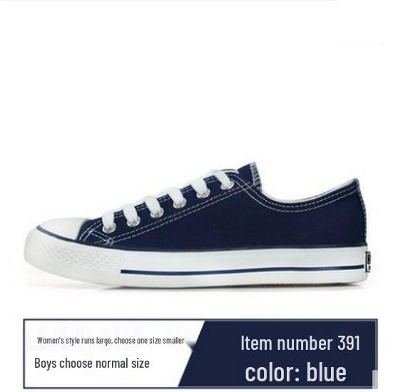 HuiLi Unisex Black & White Low-Top Canvas Sneakers for Sports & Casual Wear