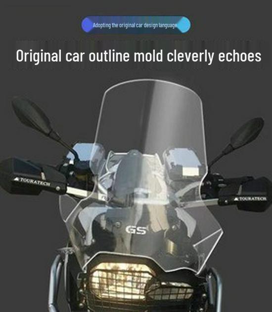 

BMW F700GS/F800GS/F650GS Enhanced Windshield Deflector