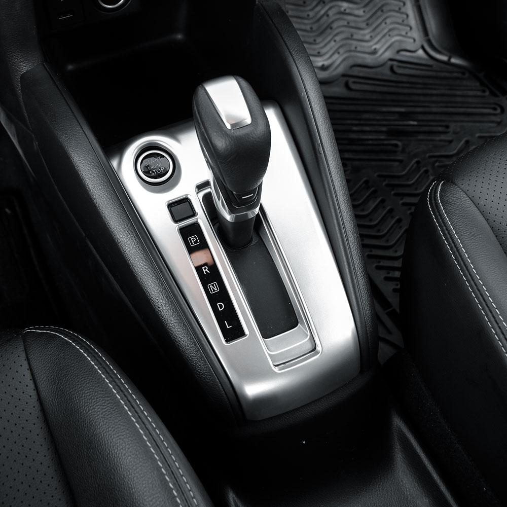 Car Gear Shift Knob Panel Sticker for Nissan Kicks 2017 - 2025 LHD Gear Shift Decoration Cover Trim Styling Interior Accessories