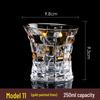 Zhuochuang Jingpin European Gold Crystal Whiskey Glass