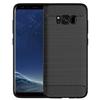 Stoßfeste Silikonhülle für Samsung S8 Plus Galaxy S8+ Hülle aus gebürsteter Kohlefaser für Galaxy s8plus Rückseite Coque Fundas