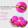 Portable Interactive Flying Saucer Ball Stomp Ufo Magic Balls, Flyer Transforming Glowing Jump Ball, Kids Bouncy Stomp Ball