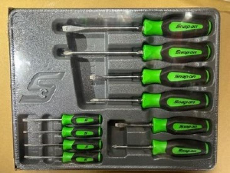 

Snap-on Tools НОВЫЙ SGDX6040BG 10 шт. ЗЕЛЕНЫЙ Набор комбинированных отверток