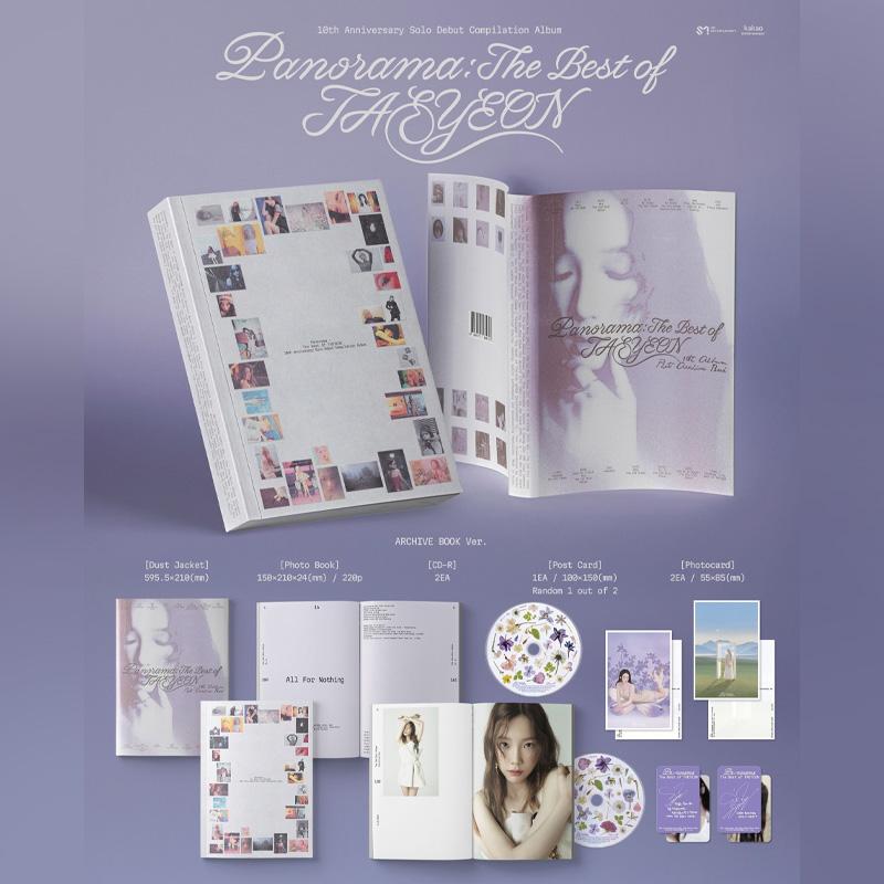 TAEYEON (Mädchengeneration) – Panorama : Das Beste von TAEYEON (Archivbuch-Version)