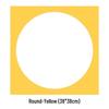 Children's Art Craft Cardstock: 20 Sheets of Colored, Thick, Square Paper with Round Borders