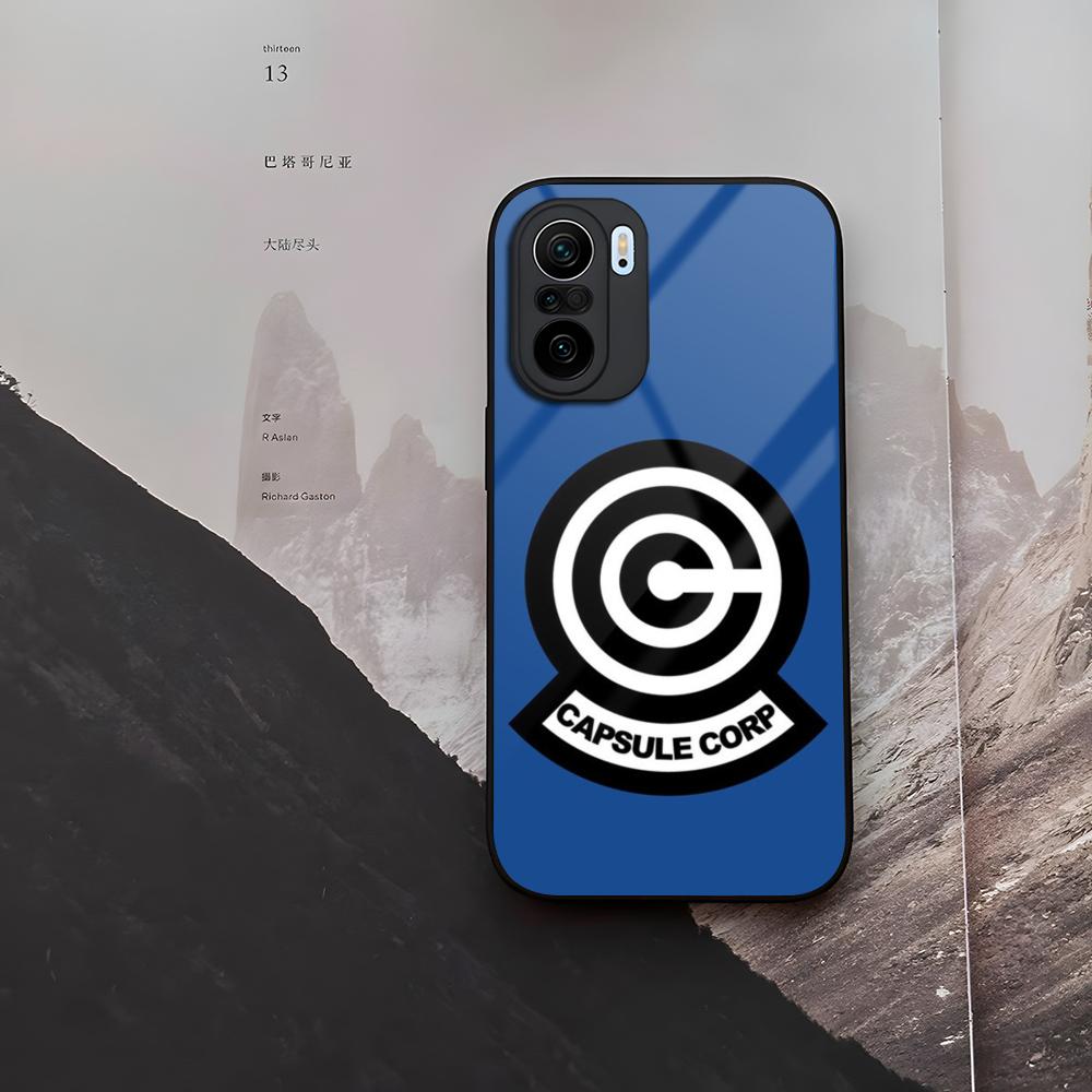 Capsule Corp Skullies Phone Case Tempered Glass For Xiaomi 15 14 12 Lite Pro 13 11t Lite POCO M6 M5 X6 X5 X3 F5 F6 Pro Cover