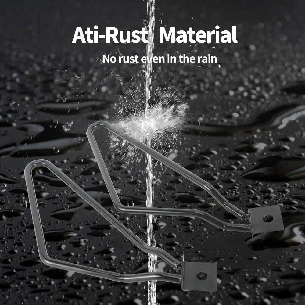 1 Paar Aluminiumlegierung Satteltaschenhalter Satteltaschenhalterungen für Harley 883 Dyna Motorradzubehör