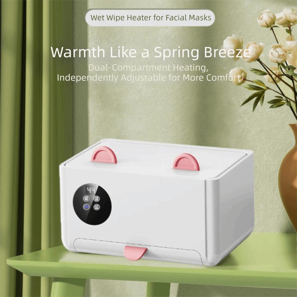Safe Wet Wipes Dispenser Adjustable Wet Tissue Heater Baby Wipe Warmer Baby Shower